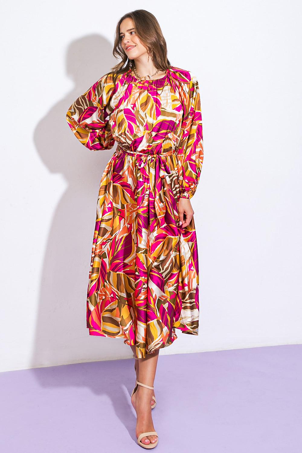 Searching for the One Woven Midi Dress