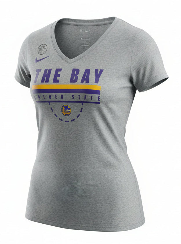 Nike Women's NBA Golden State Warriors The Bay V-Neck