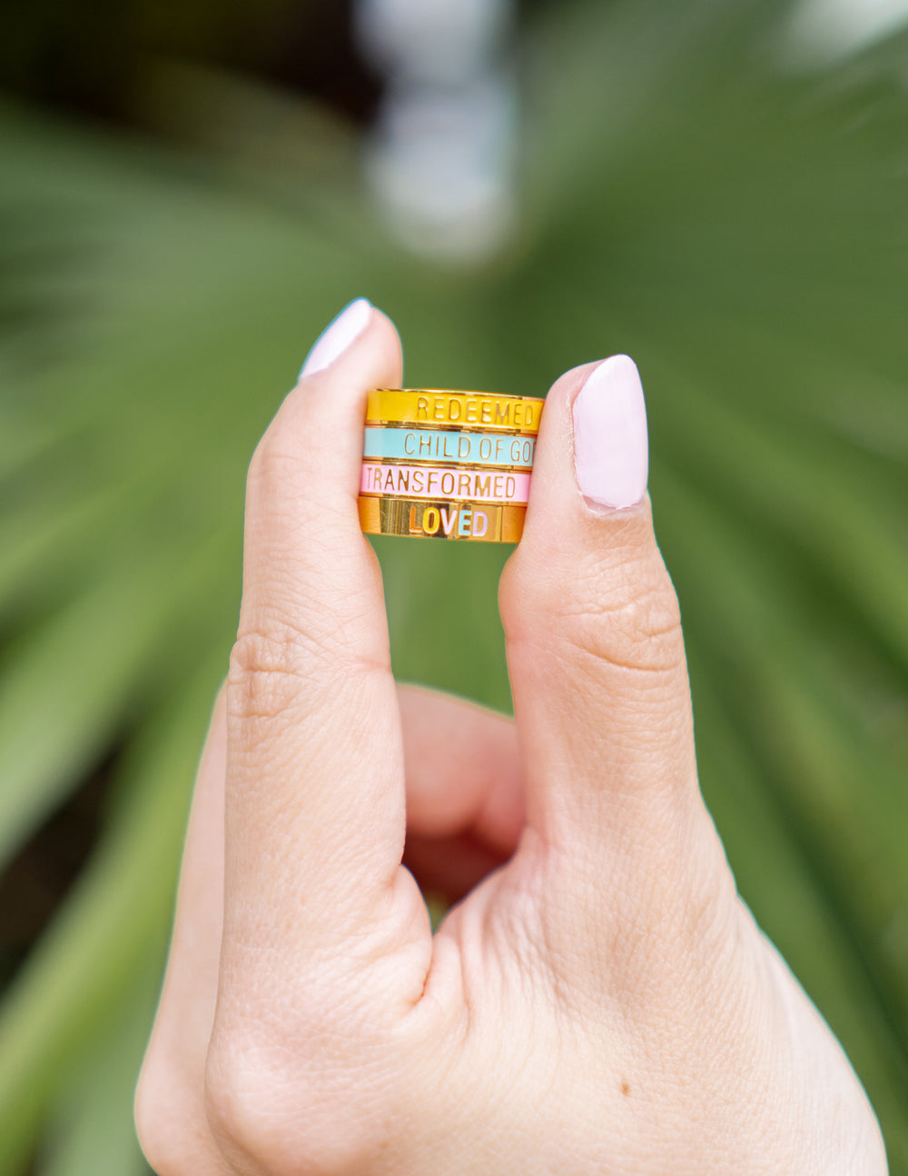 Elevated Faith Gold Loved Ring