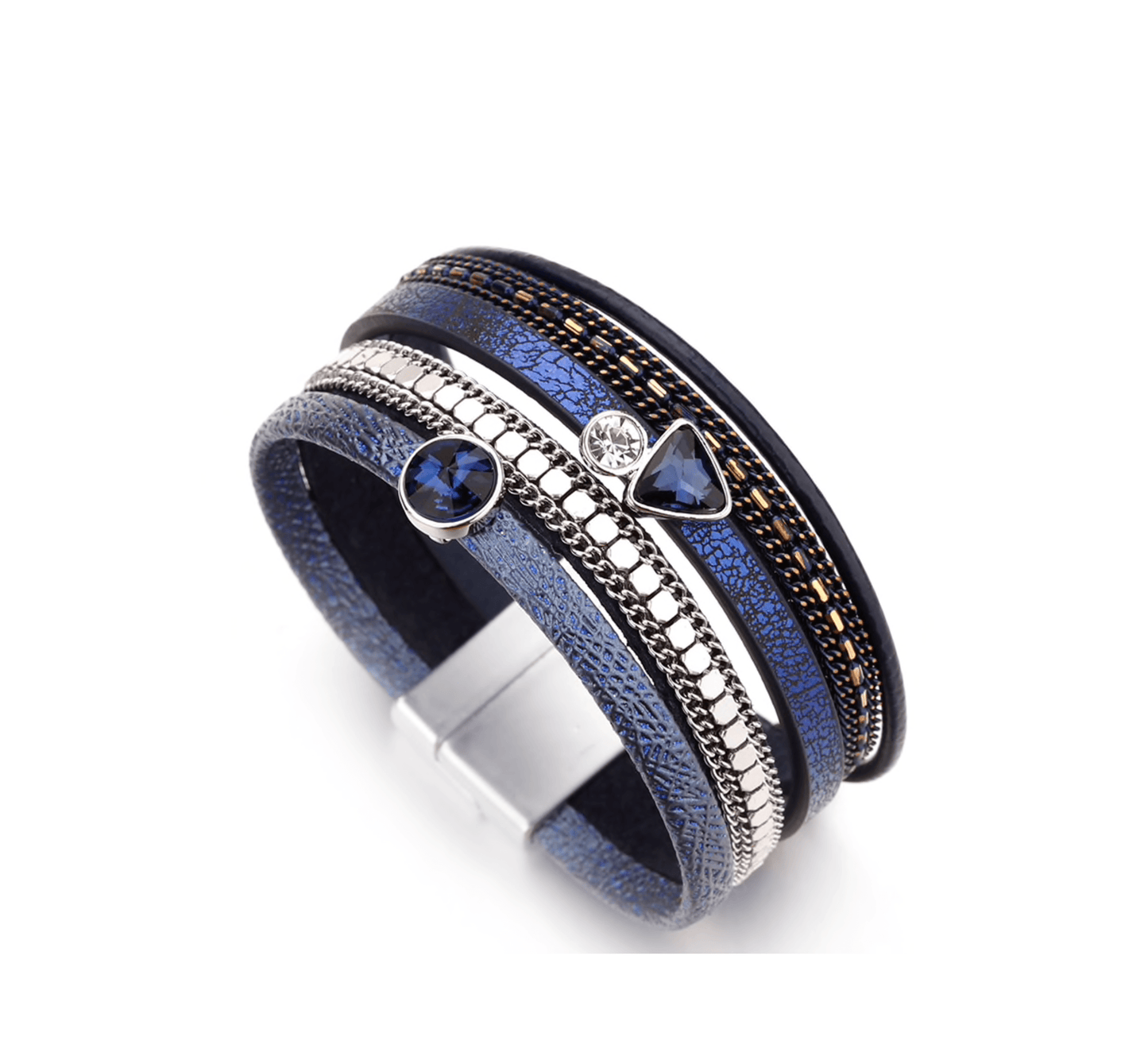 Black, Navy-