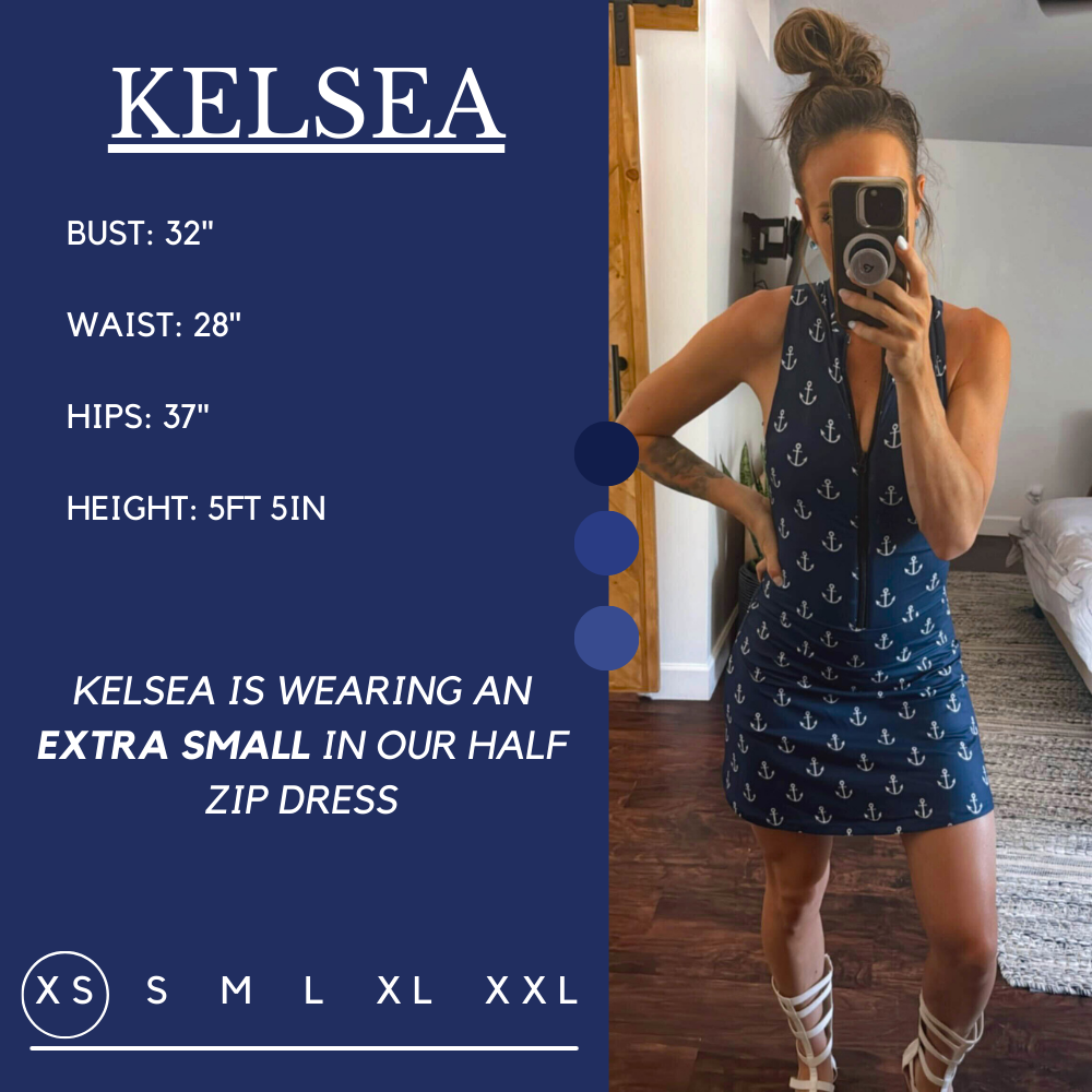 Constantly Varied Gear Half Zip Dress - Harborside