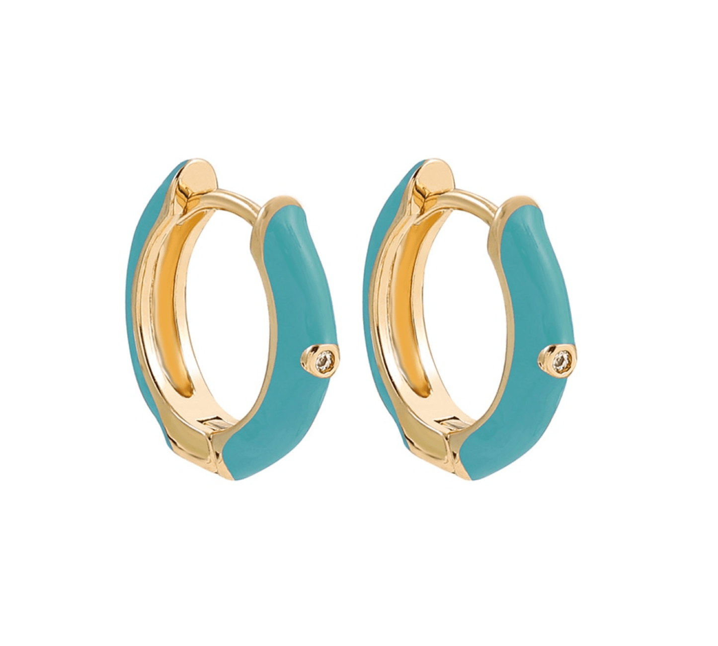 Goldtone, Turquoise-