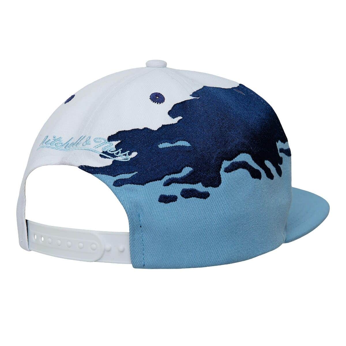 Mitchell & Ness Men's Ncaa North Carolina Tar Heels Paintbrush Snapback Snapback Caps