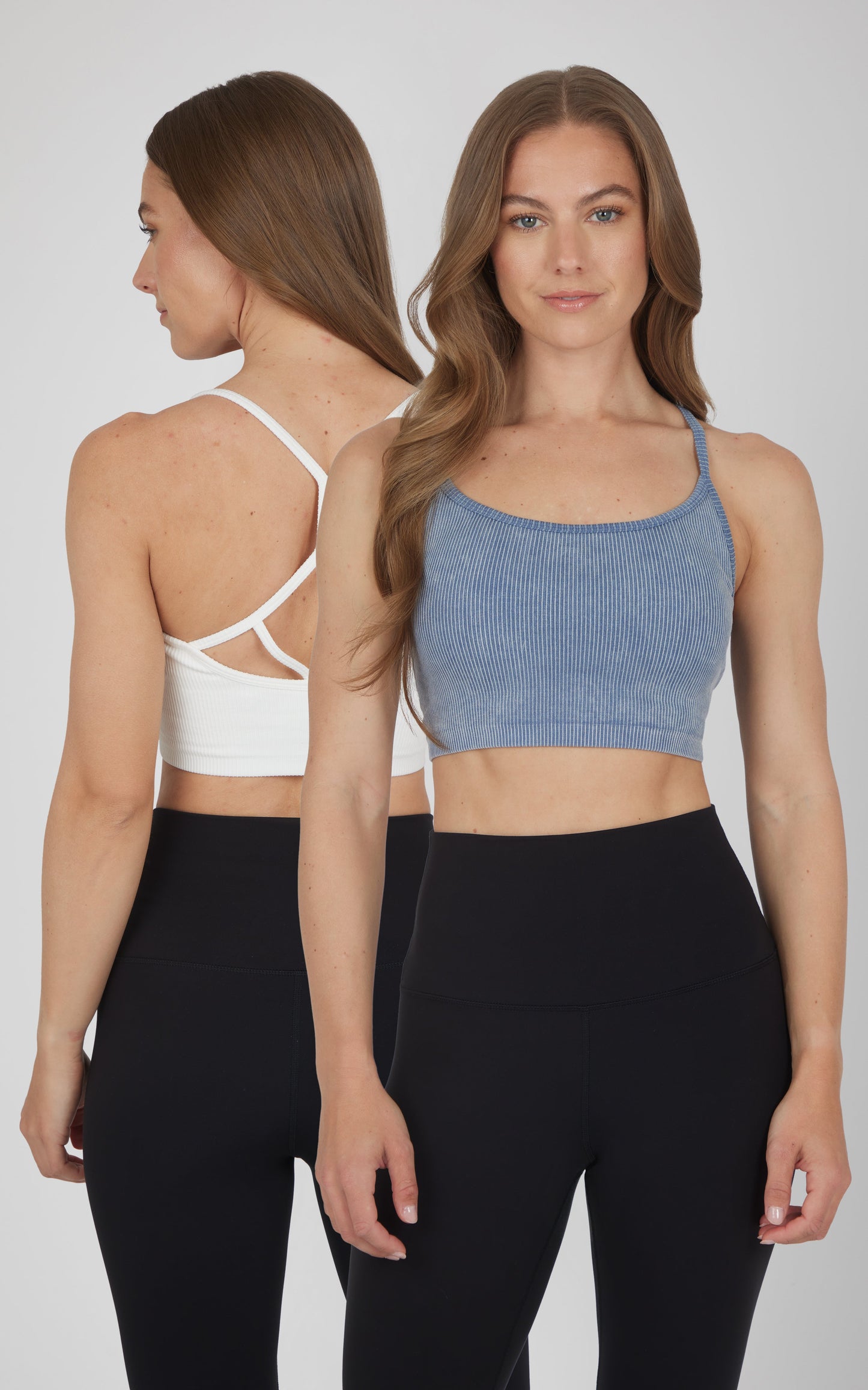 2 PK Ribbed Seamless Rosaline Bra - Our Cafe Story