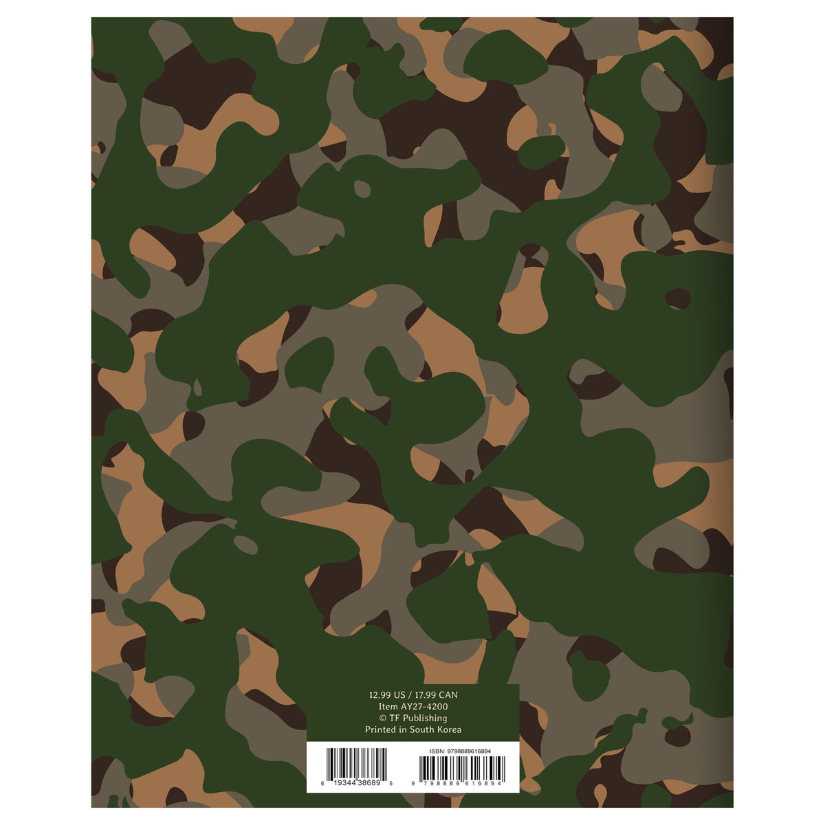 July 2026 - June 2027 Camo Monthly Planner