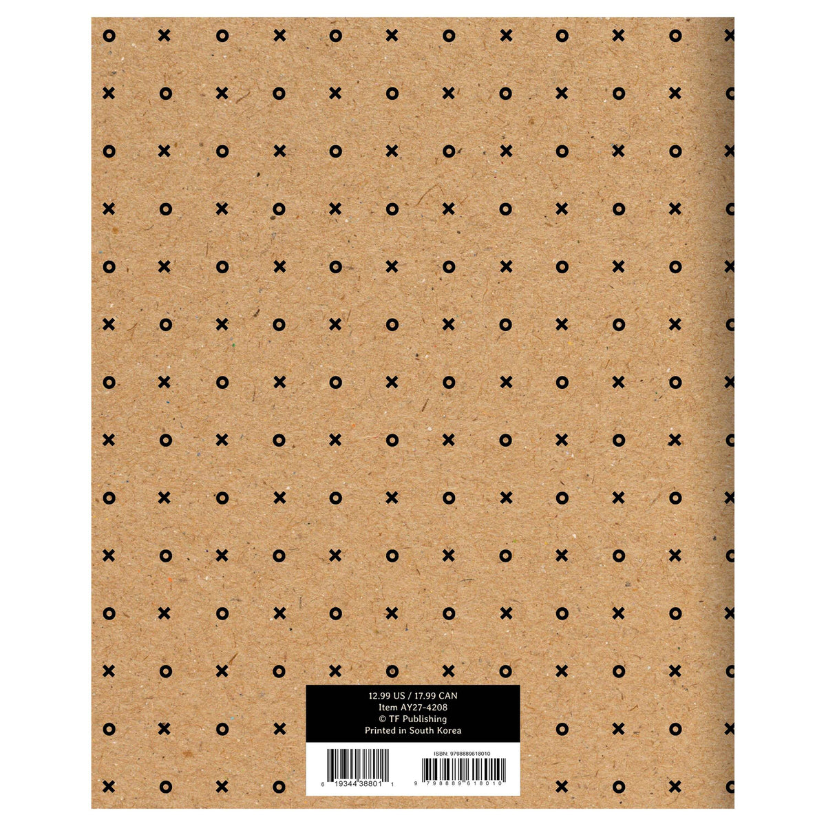 July 2026 - June 2027 Kraft Dot Monthly Planner