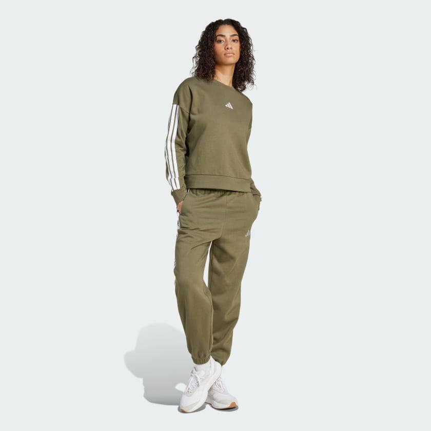 Olive Strata / White-
