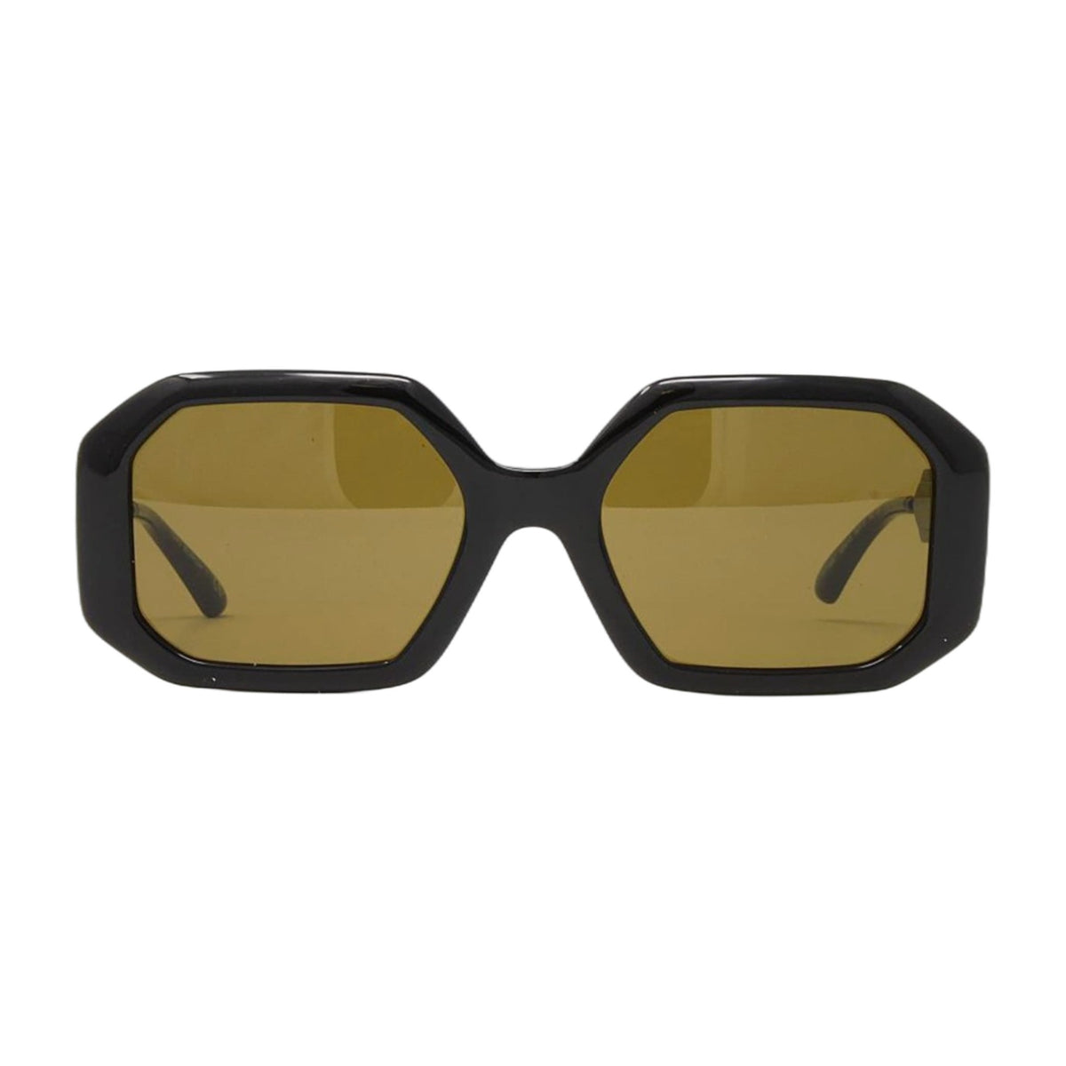 Women's Black Geometric Sunglasses