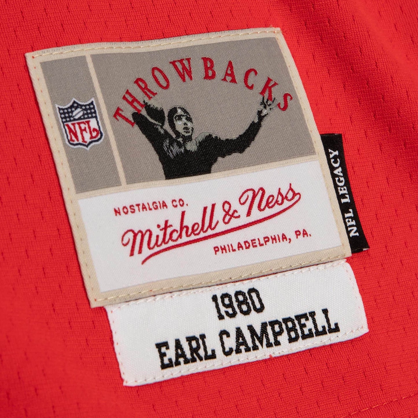 Mitchell & Ness NFL Split Legacy Jersey Houston Oilers 1980 Earl Campbell