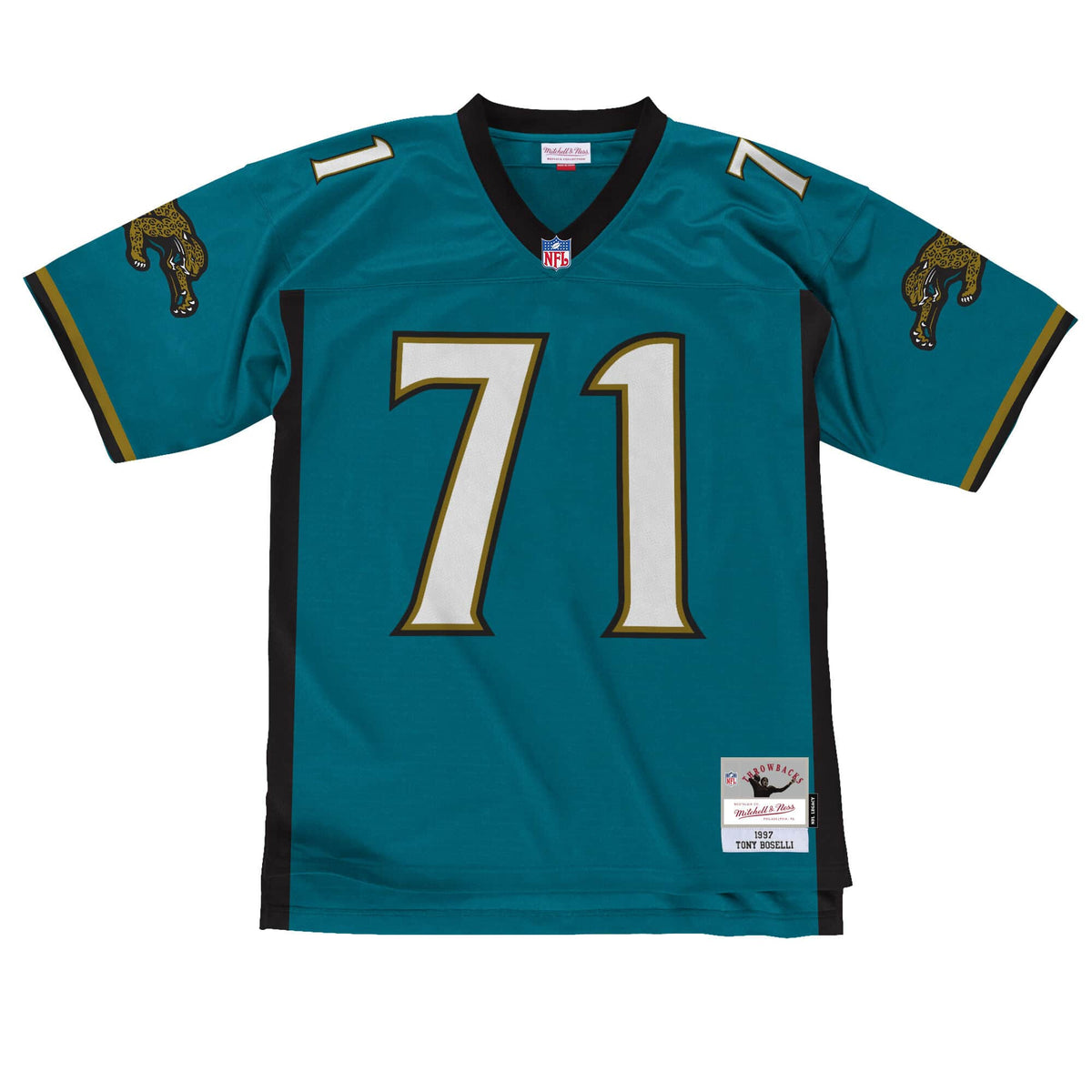 Mitchell & Ness Men's NFL Legacy Jersey Jaguars 1997 Tony Boselli