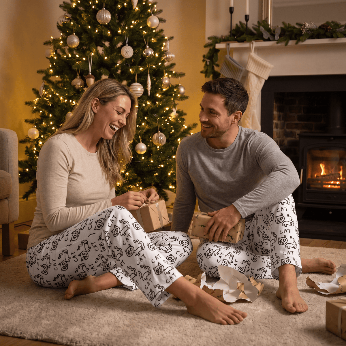 Cat - Cotton Lounge Pants