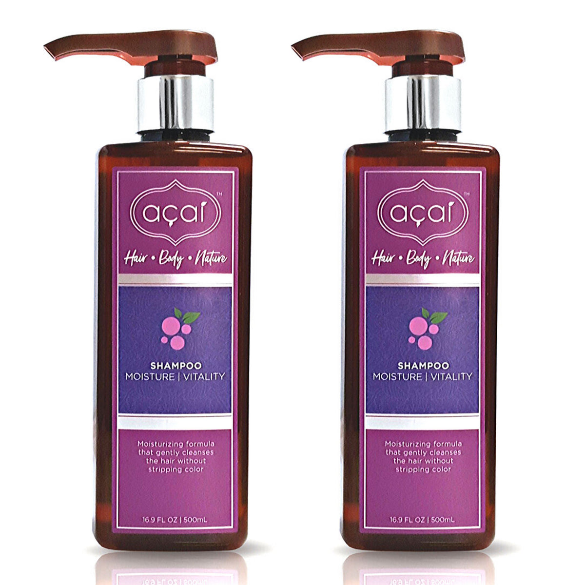 Acai Moisture & Vitality Shampoo - 2-Pack