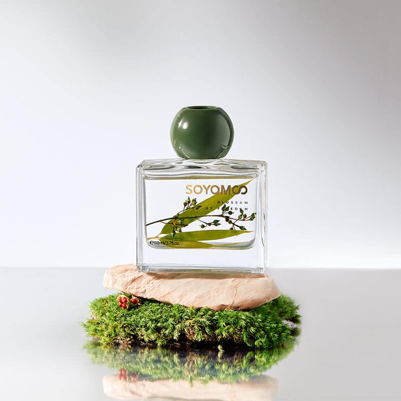 SOYAMOO Green Bamboo Grove Wildwood Reed Diffuser