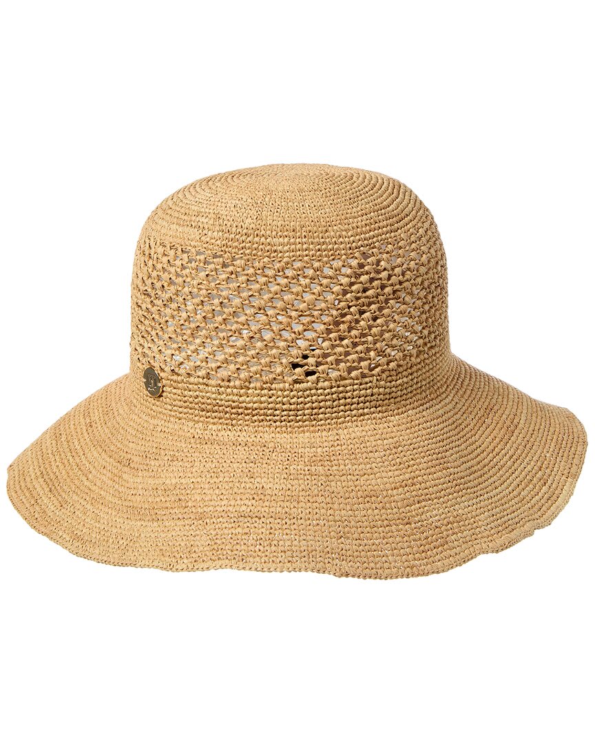 Bruno Magli Packable Floppy Crochet Hat