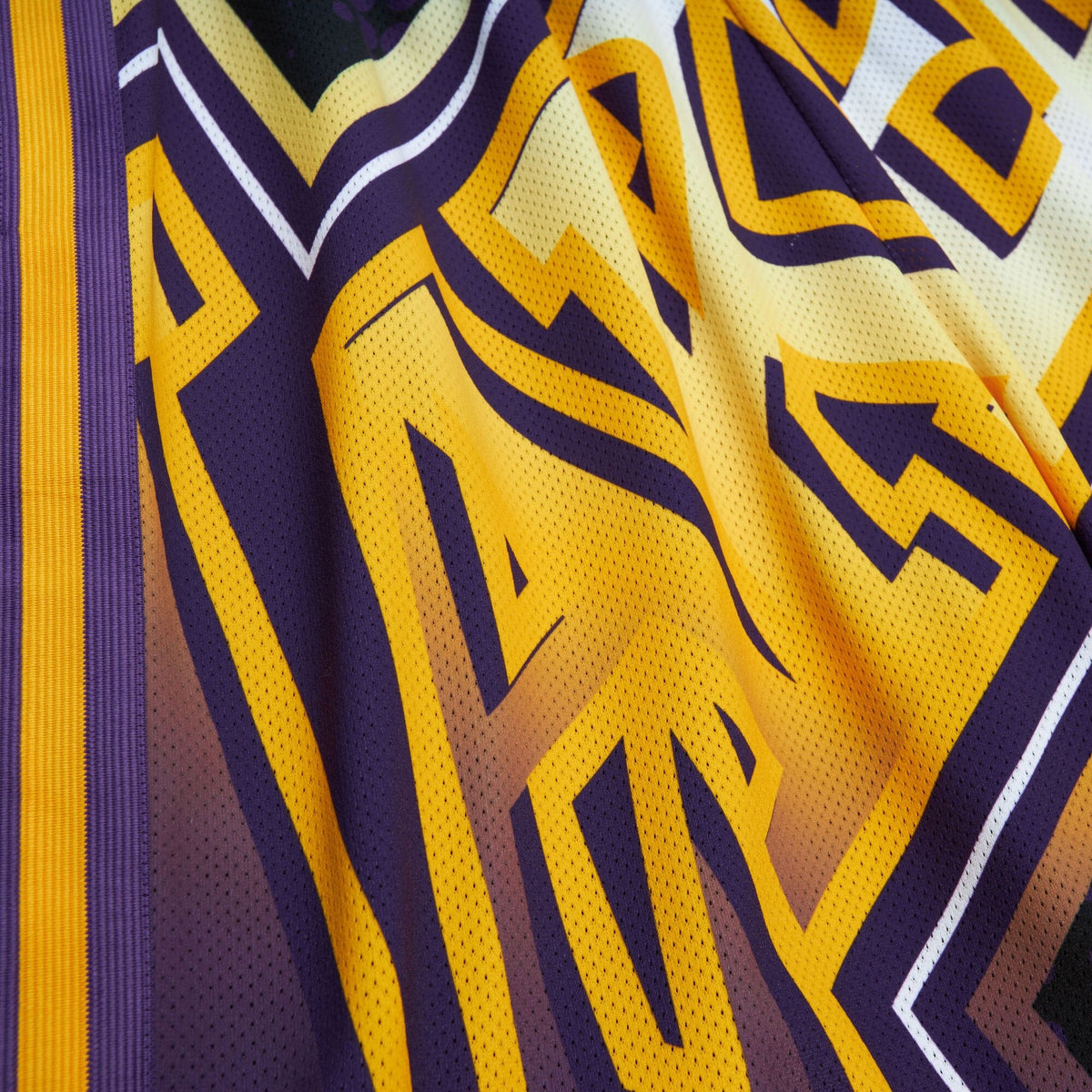 Mitchell & Ness Men's NBA Big Face 7.0 Fashion Shorts Lakers