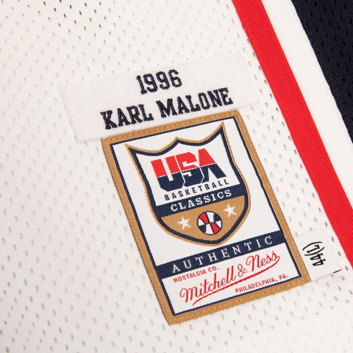 Mitchell & Ness Men's NBA Authentic Jersey Usa 1996 Karl Malone Jerseys