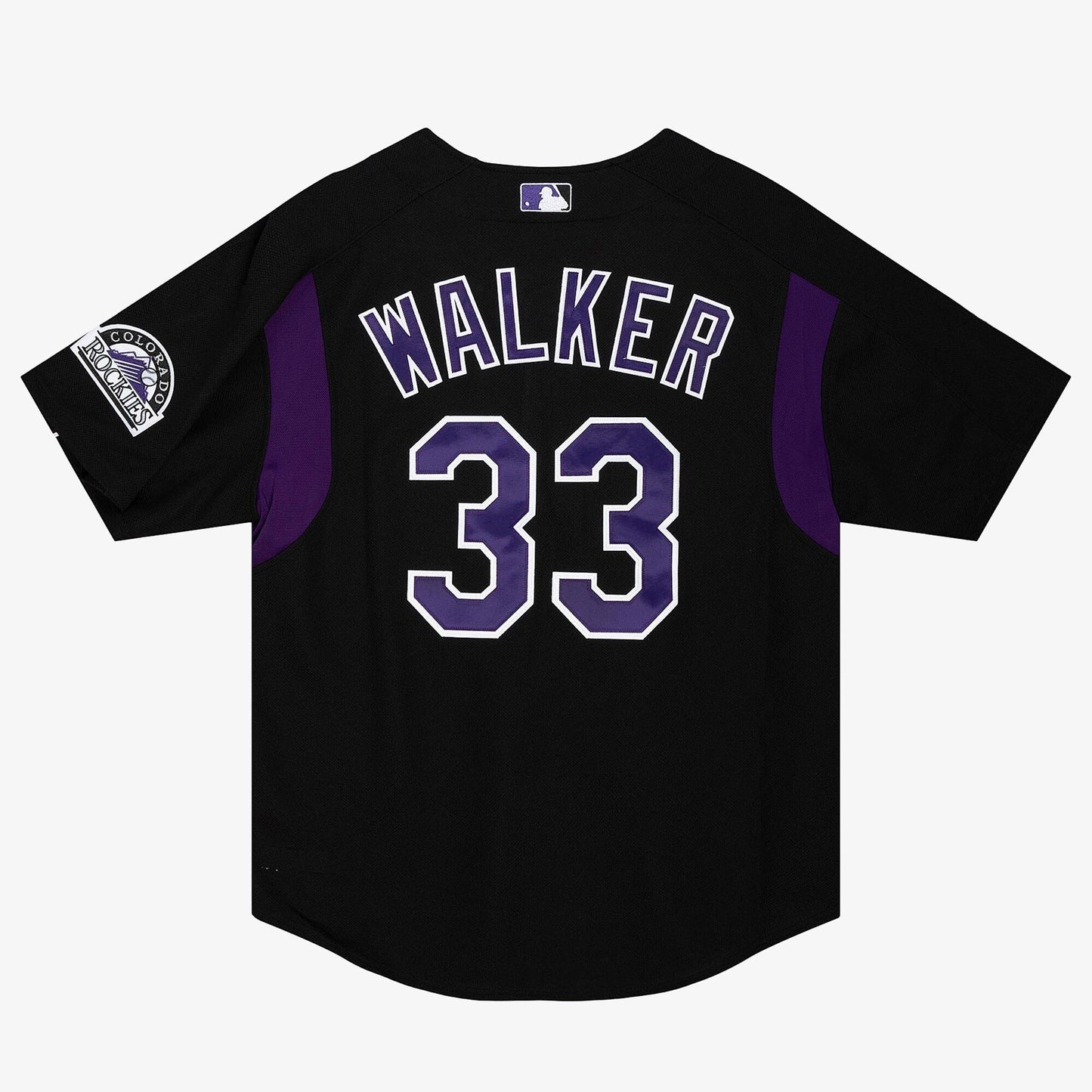 Men's Mitchell & Ness MLB Authentic Bp Jersey - Rockies 2003 Larry Walker