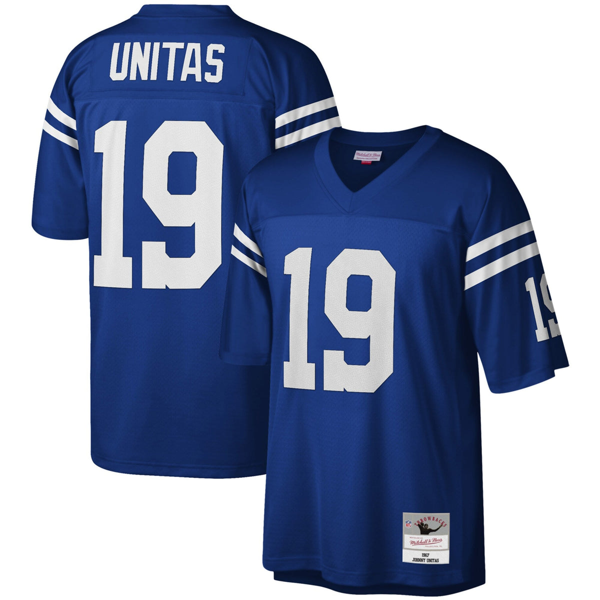 Mitchell & Ness Men's NFL Legacy Jersey Colts 1967 Johnny Unitas
