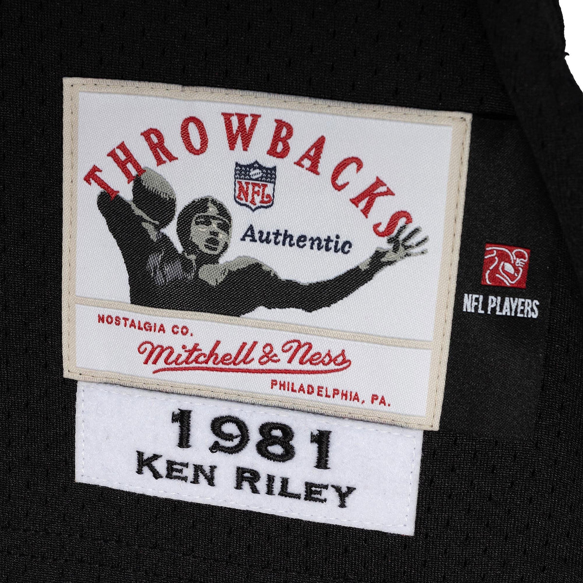 Mitchell & Ness Men's NFL Dark Jersey Bengals 1981 Ken Riley Jerseys