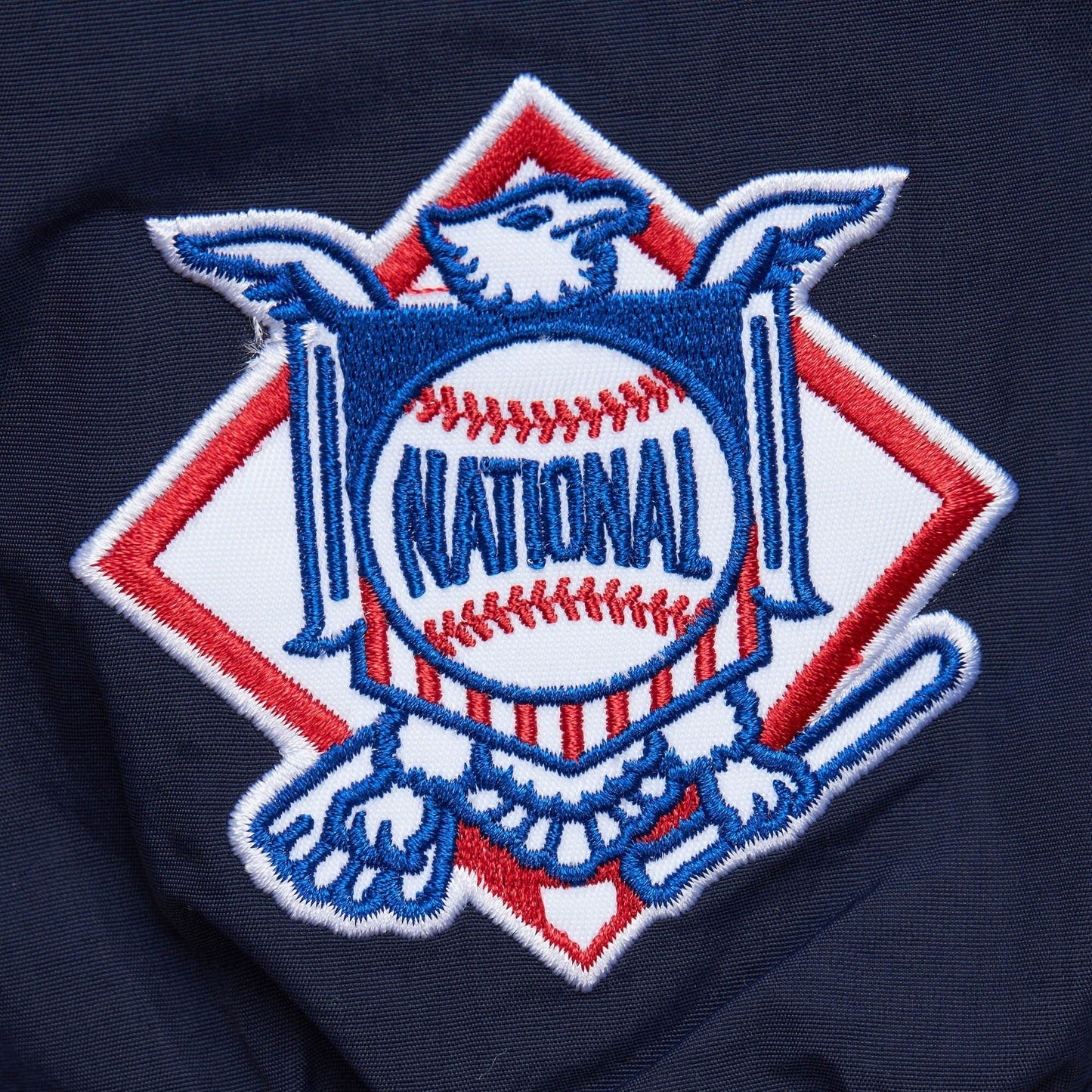 Mitchell & Ness Men's MLB Classic Nylon Pullover Vintage Logo Astros Pullovers