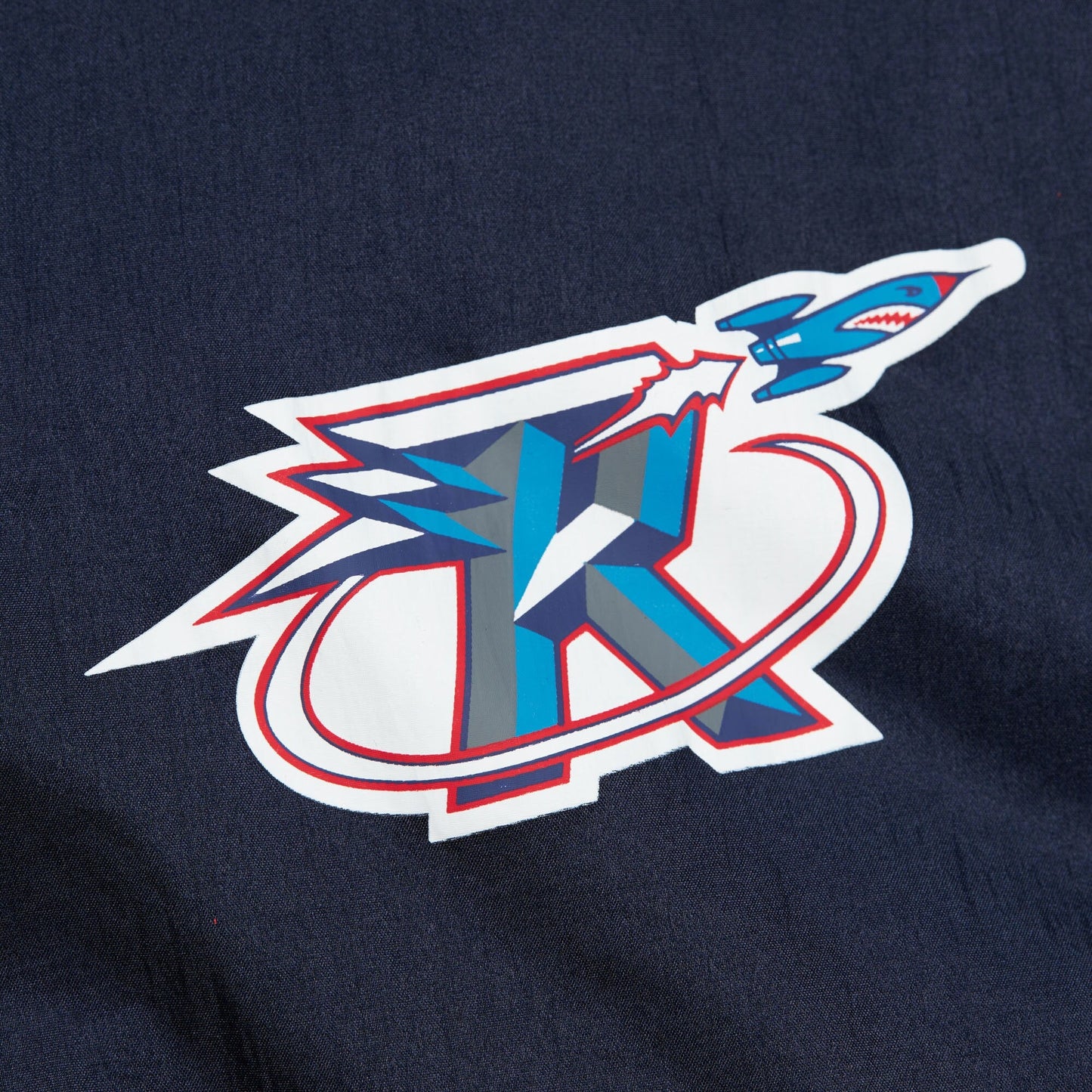 Mitchell & Ness Men's NBA Team Og 2.0 Anorak Windbreaker Vintage Logo Rockets Windbreakers