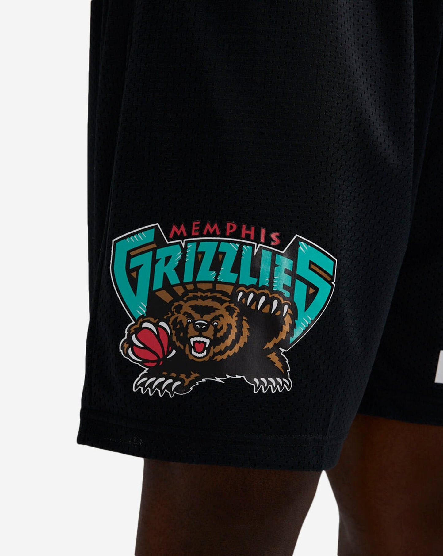 Mitchell & Ness Men's NBA Gameday Mesh 7In Shorts Vintage Logo Grizzlies
