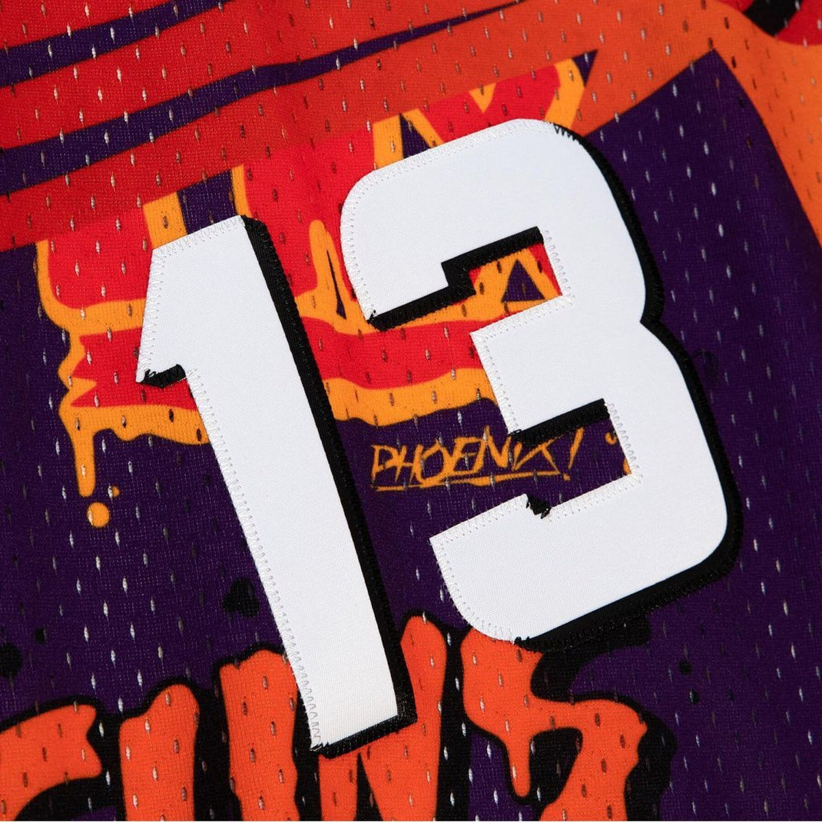 Mitchell & Ness Men's Slap Sticker Swingman Jersey Suns 1996 Steve Nash
