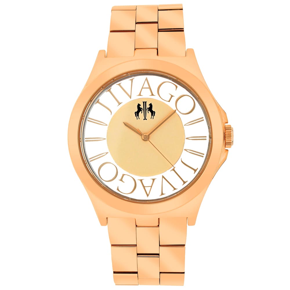 Jivago Women's Fun Rose Gold Dial Watch - JV8411