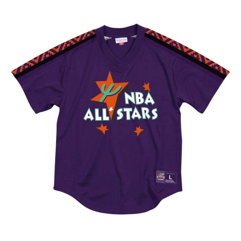Mitchell & Ness Men's NBA Mesh V-Neck Allstar 95