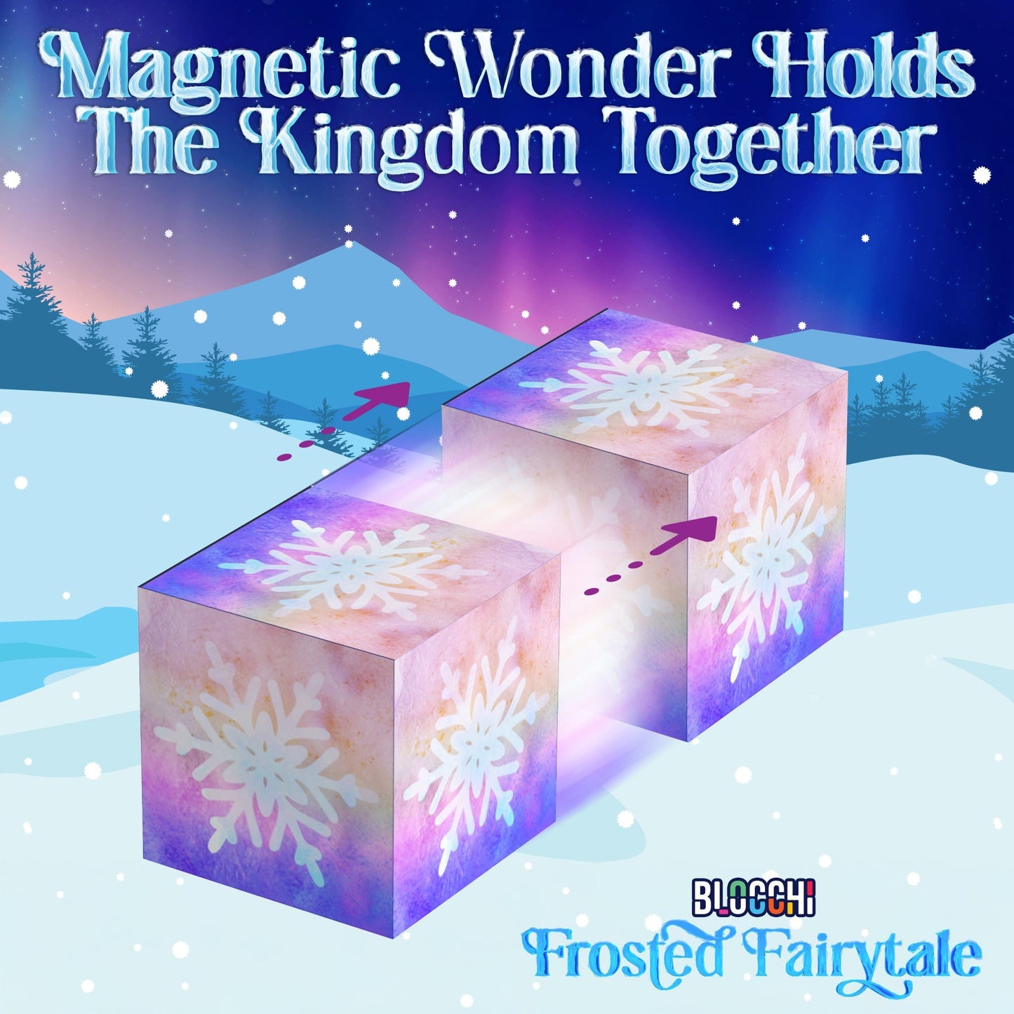 White, green, red black , gray and blue magnatic blocks-
