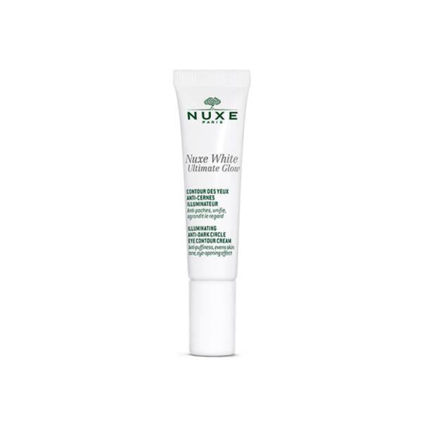 Nuxe White Ultimate Glow Eye Cream: Vitamin C Dark Circle Remover, Brightening & Hydrating Eye Contour Treatment