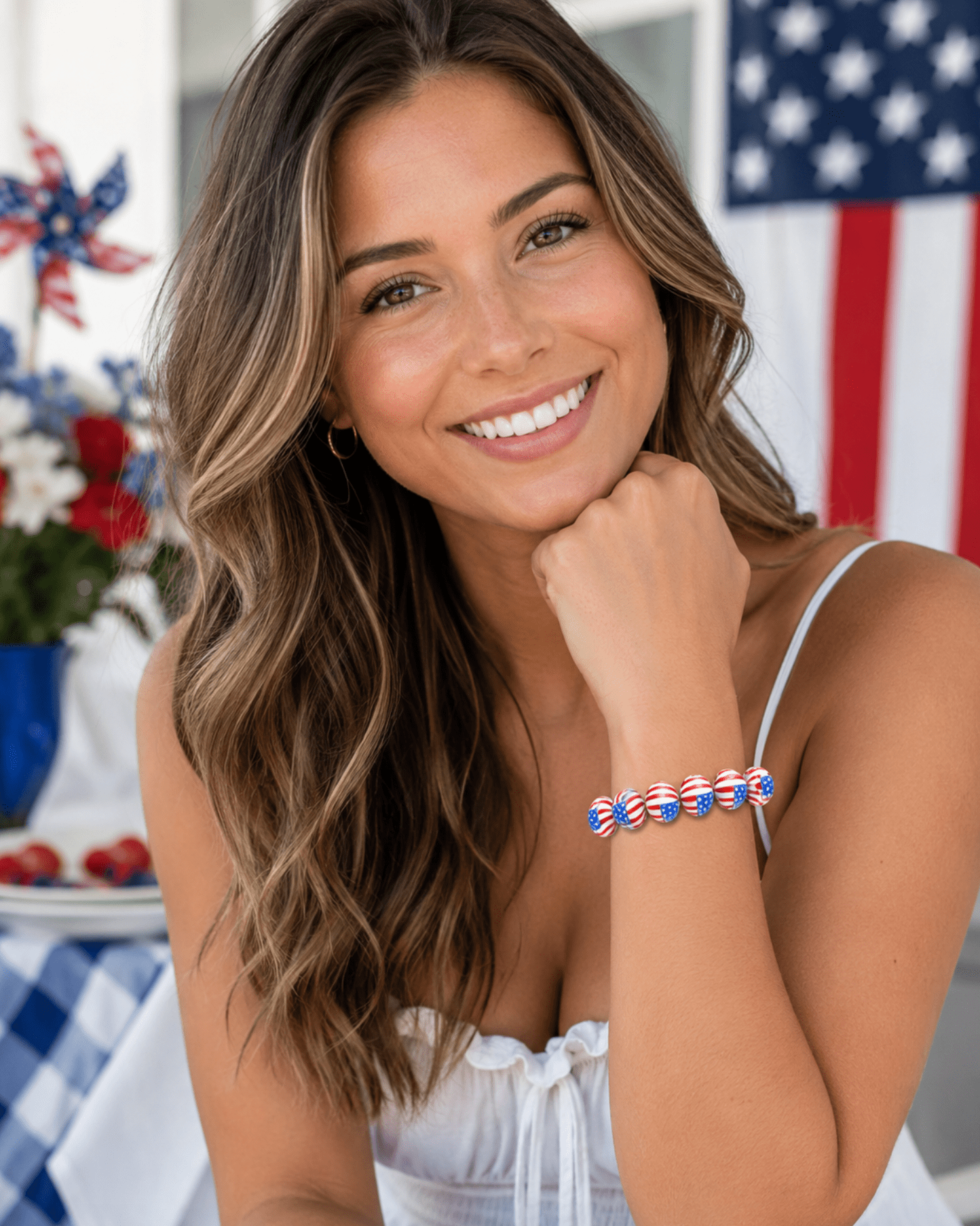 Red, Blue and White-