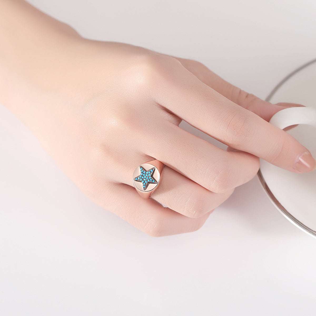 Blue-