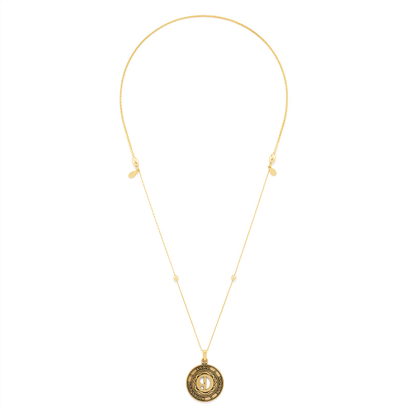 Number 9 Necklace, Expandable | Worldly, Kind, and Noble