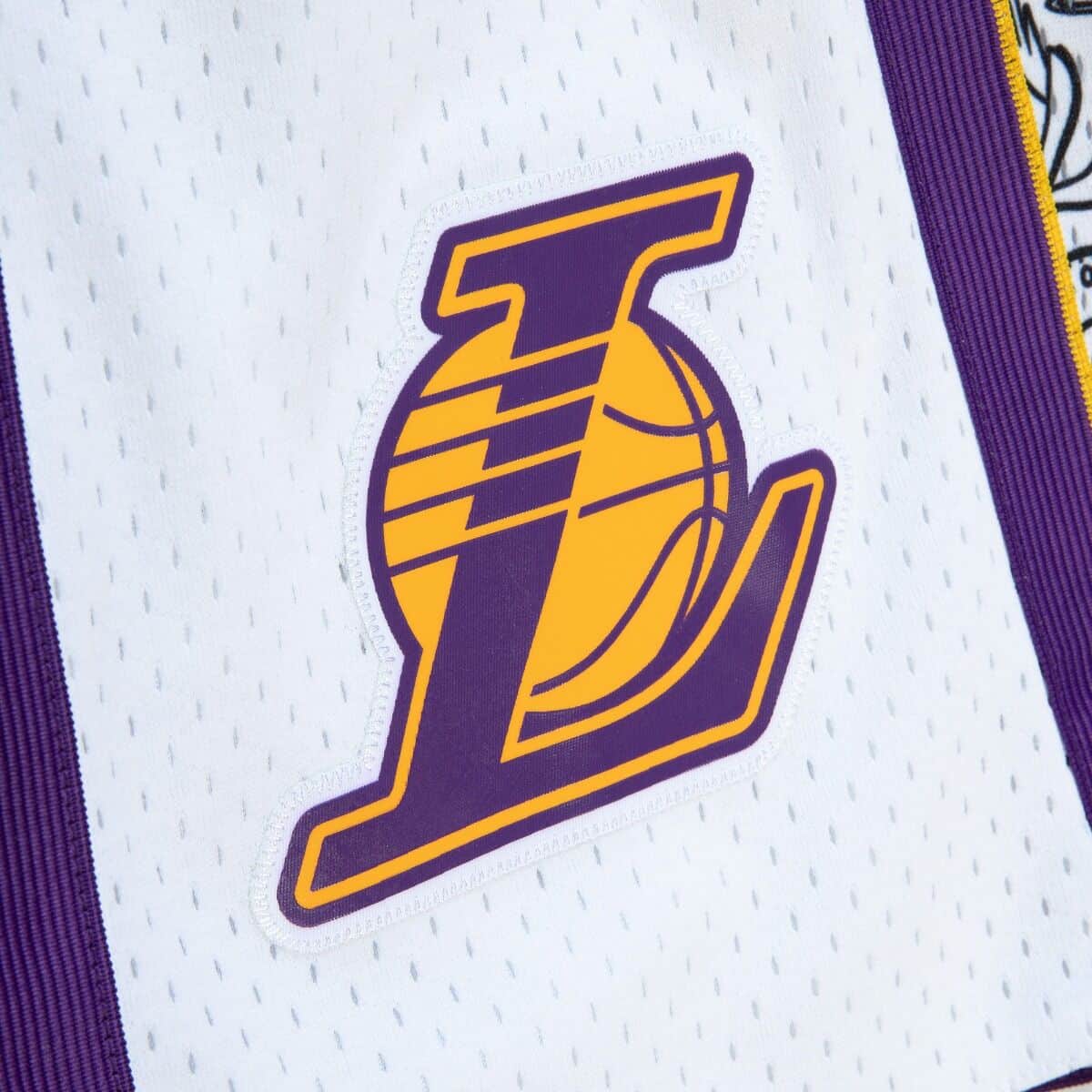 Mitchell & Ness NBA Doodle Swingman Shorts La Lakers 2009