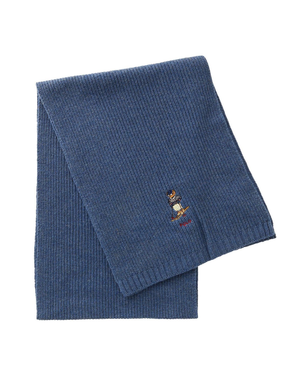 Polo Ralph Lauren Adult Chunky Ribbed Bear Scarf