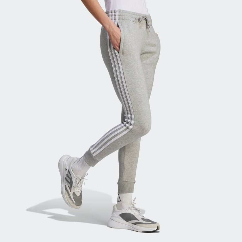 Medium Grey Heather / White-