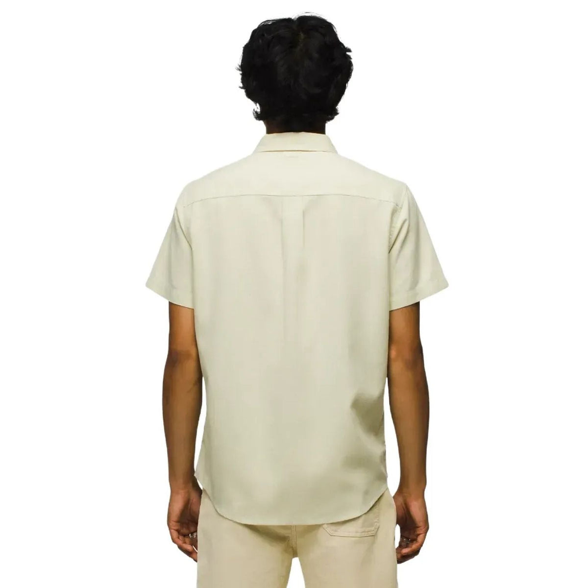 Prana Men's Lindores Short Sleeve Button Down Standard Fit Shirt