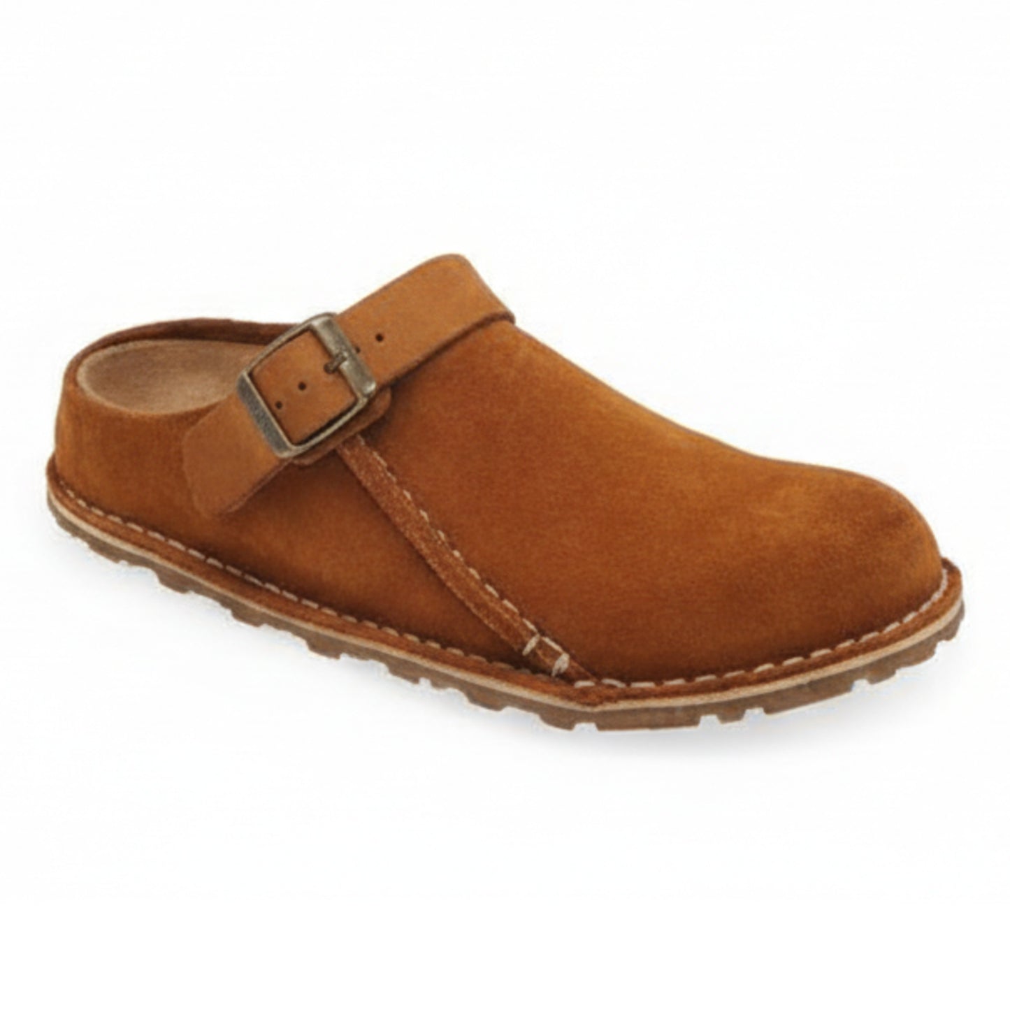 Birkenstock Unisex Lutry Premium Suede Leather Mink