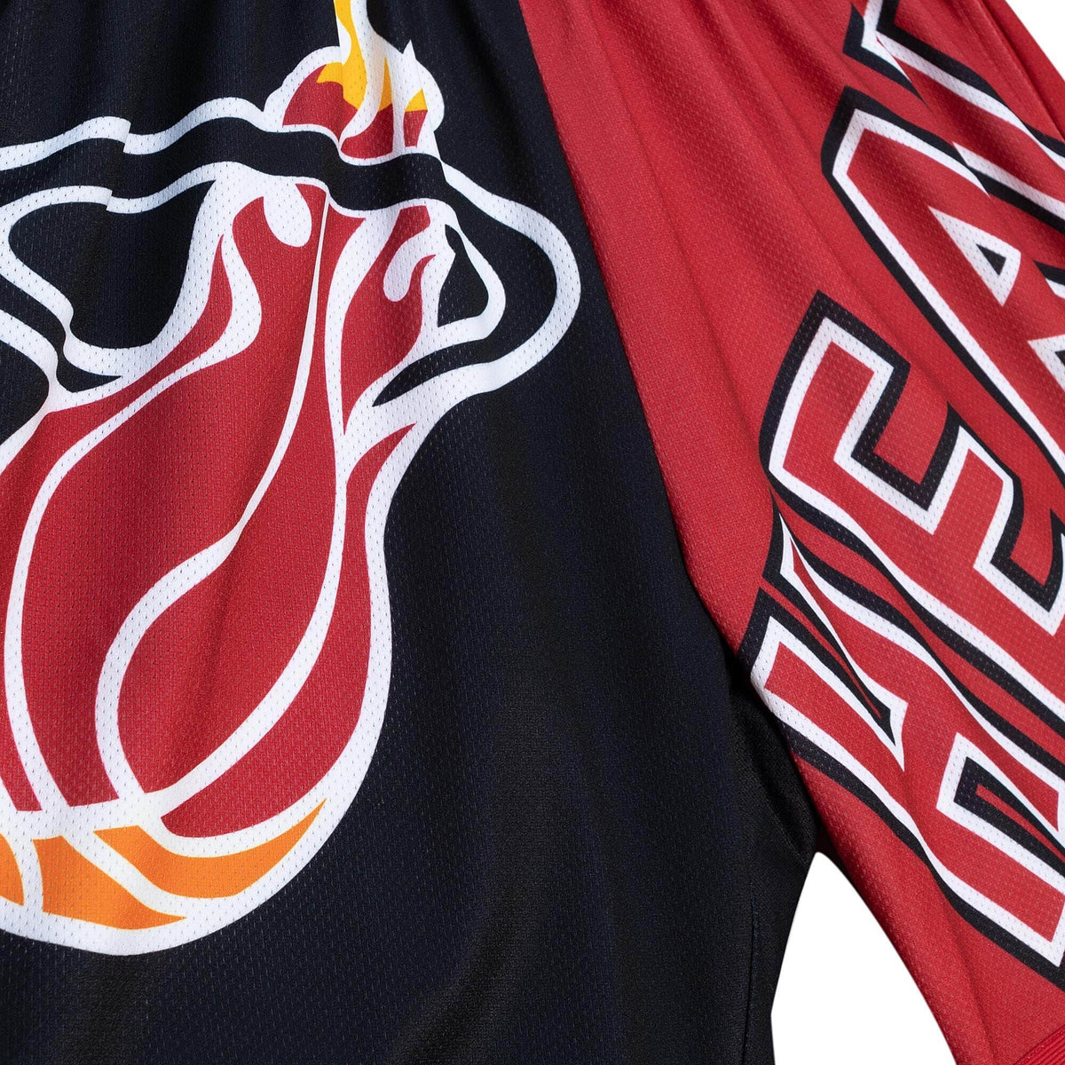 Mitchell & Ness NBA Big Face Fashion Shorts 5.0 Miami Heat
