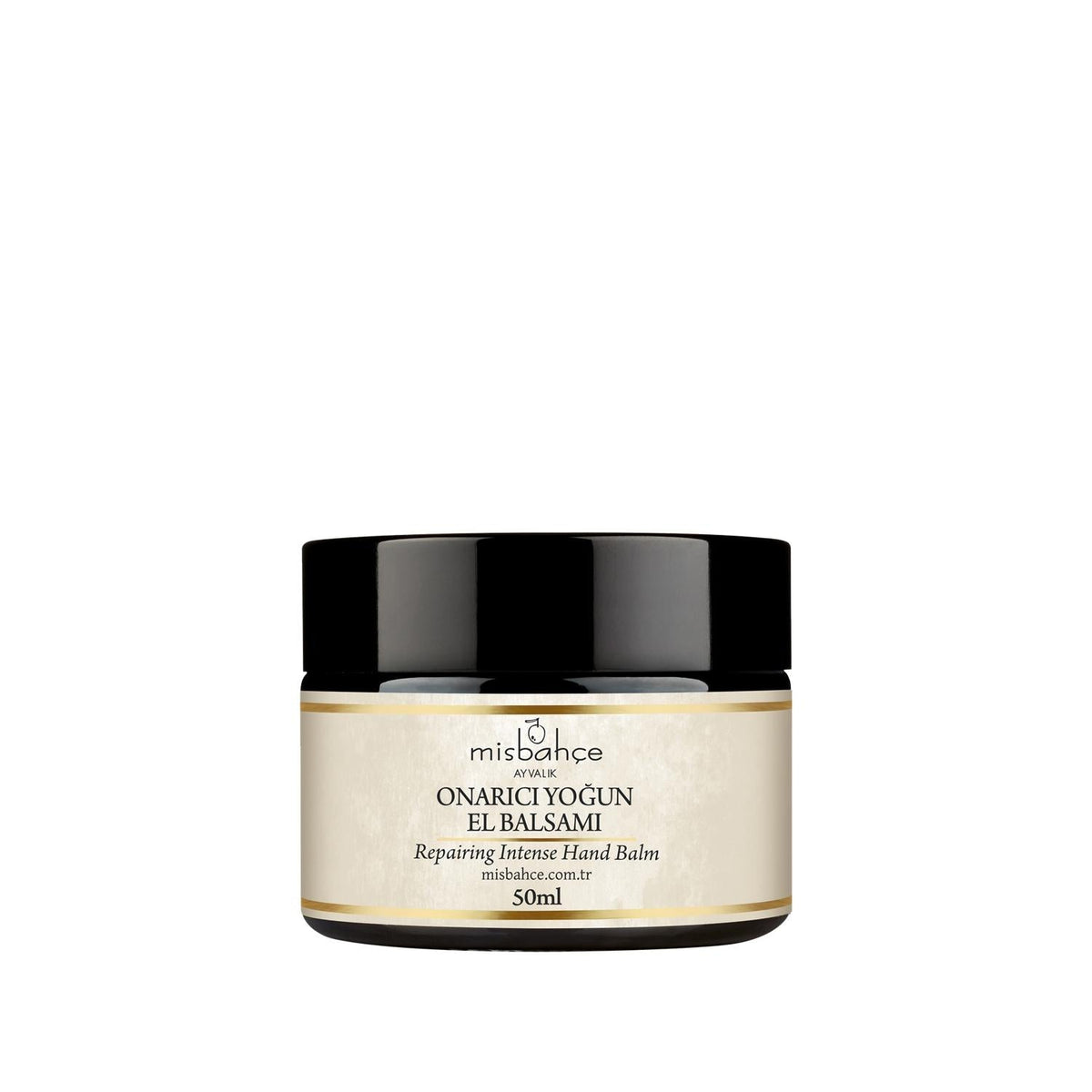 Misbahçe Intensive Hand Balm for Dry Hands - 50ml, Moisturizing & Repairing Hand Cream