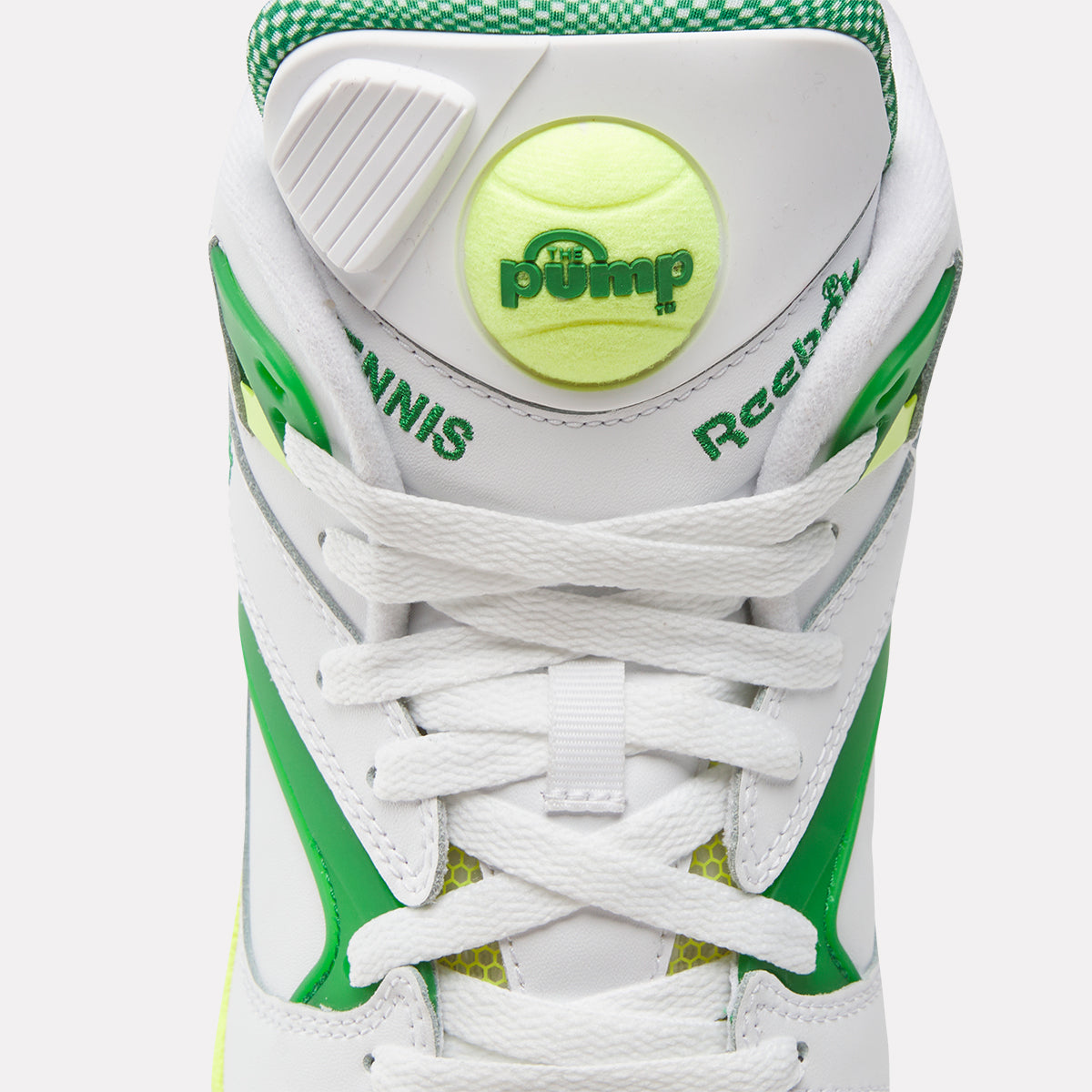 Reebok Men's Court Victory Pump X Michael Chang Tennis Green