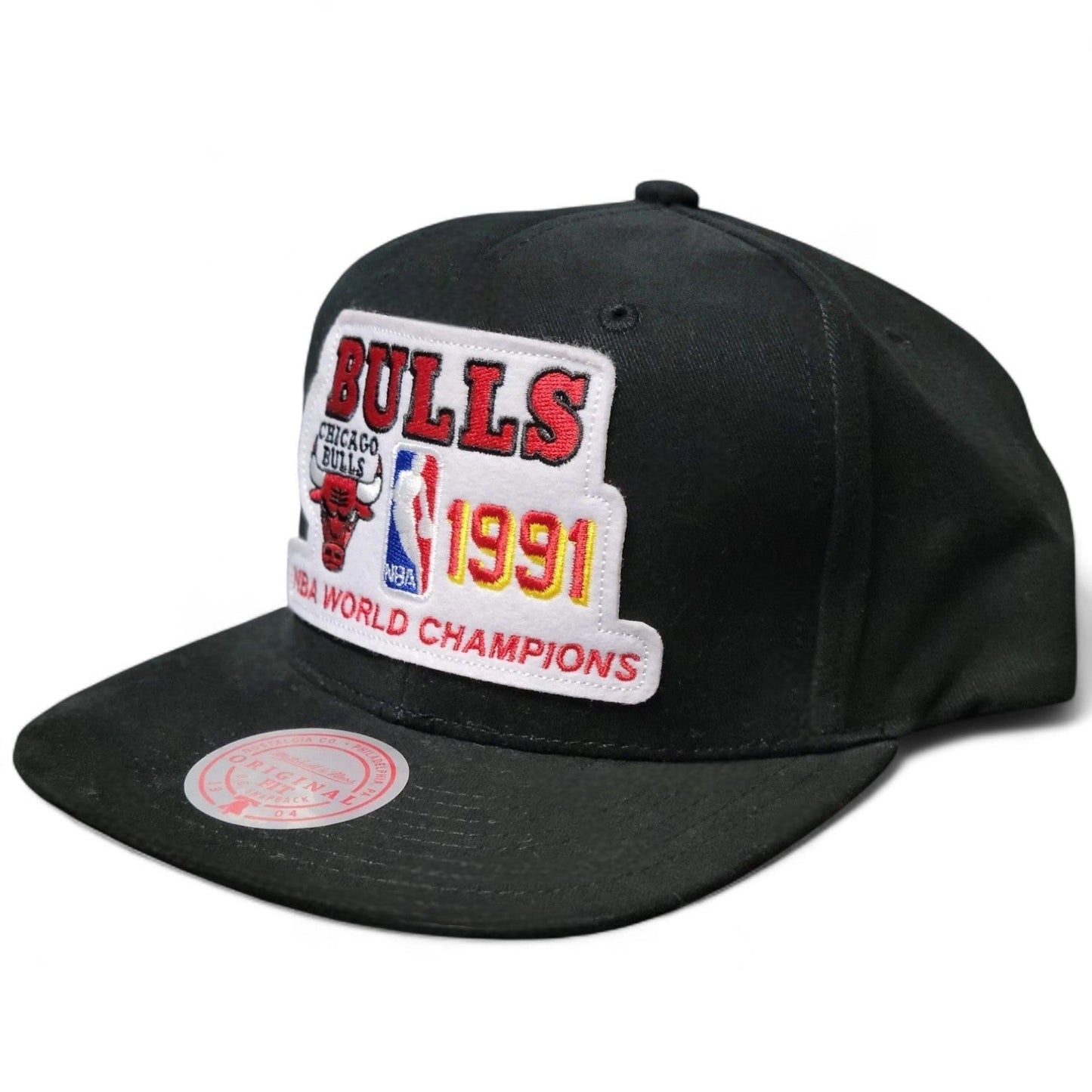 Men's Mitchell & Ness NBA 1991 Finals 30Th Anniversary Snapback Bulls - Black