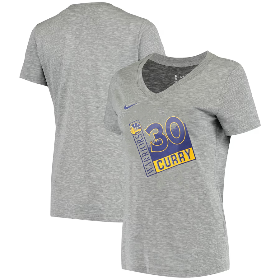 Nike Women's NBA Gsw Esteph Curry V Neck T-Shirt