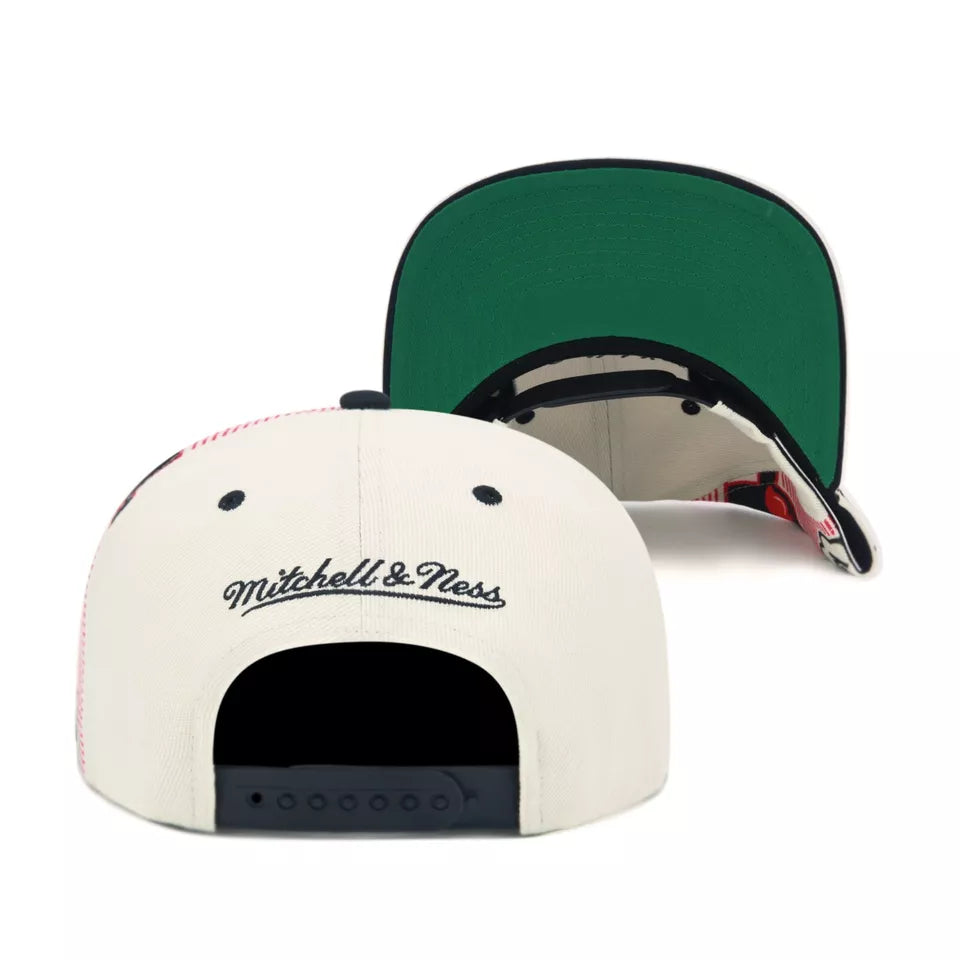 Mitchell & Ness Men's NBA Team Basketball Big Face Hwc Bulls Ball Caps