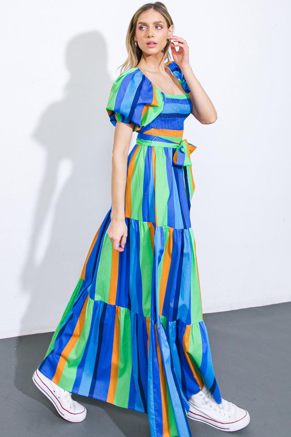 All About the Vibe Woven Maxi Dress