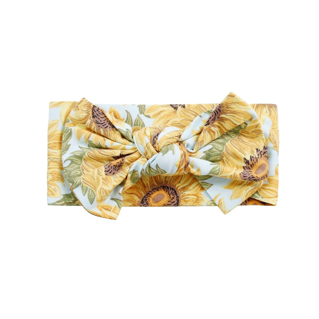 Sammy's Sunflower Knotted Bow