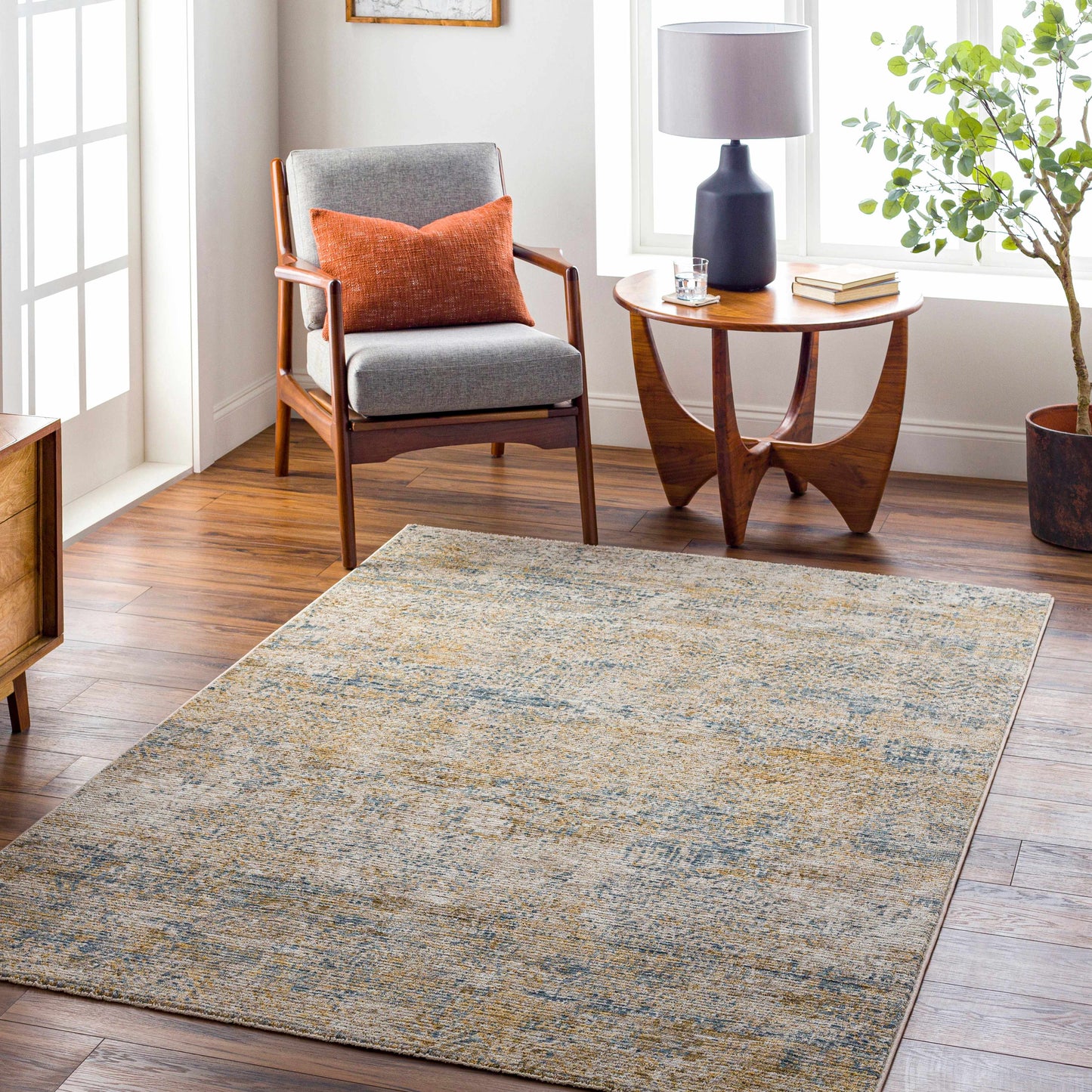 Sava Tan Rich Textured Rug - Clearance