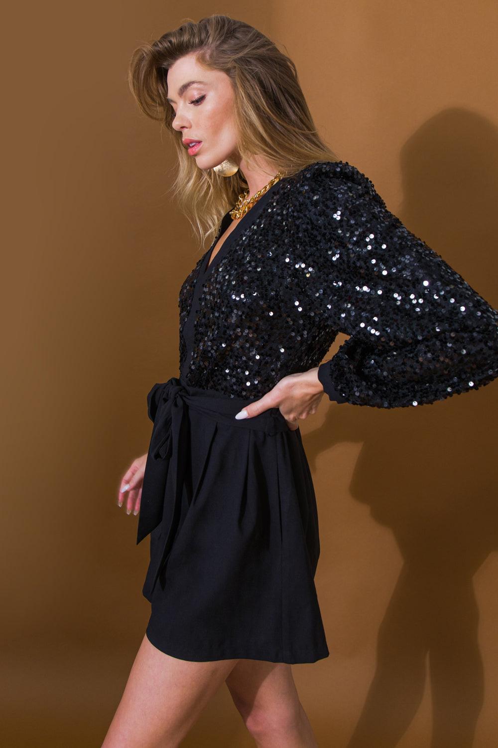 Beauty Hunter Woven Romper
