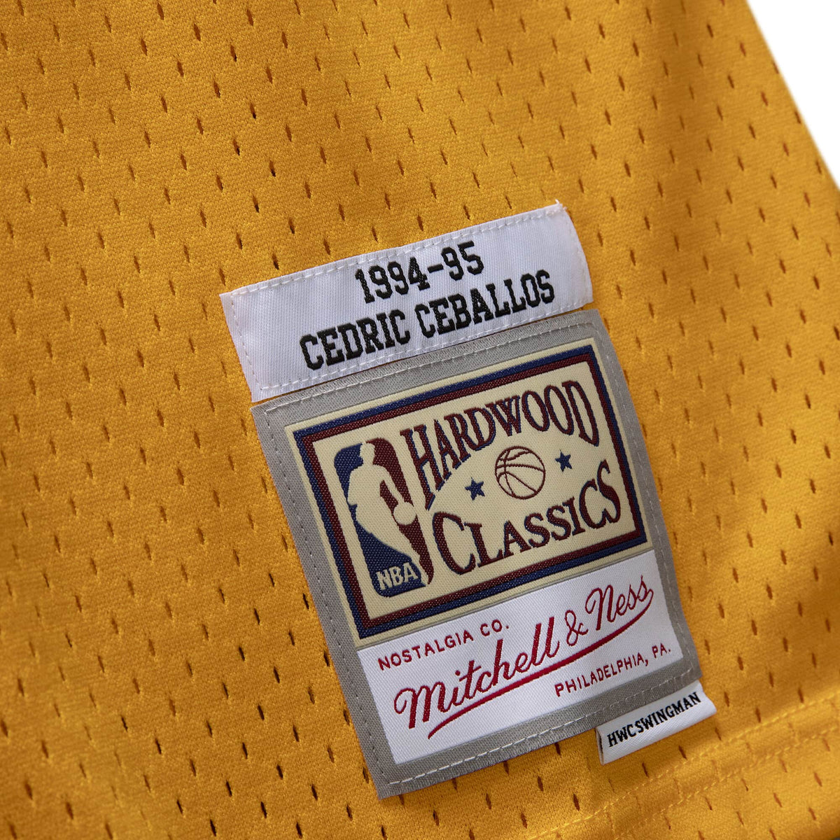 Mitchell & Ness Men's NBA Swingman Jersey Lakers 1994 Cedric Ceballos
